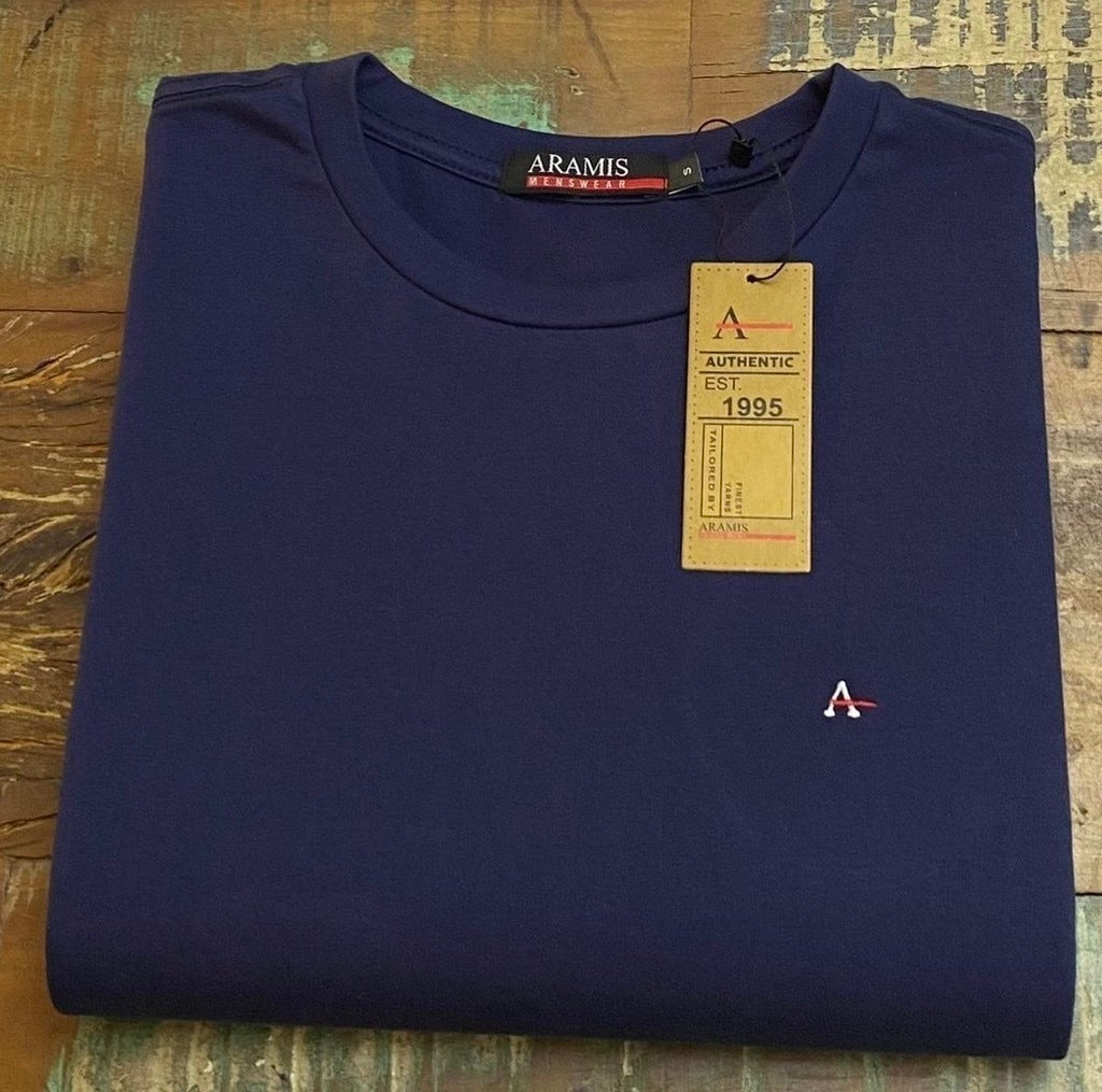 CAMISA BÁSICA ARA.MIS - DETAILS - MARINHO